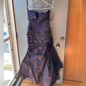 Worn once ruched gown